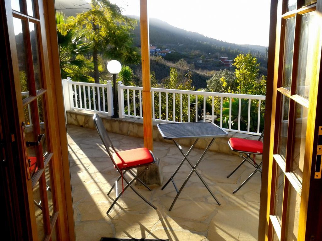 Feriendomizil Finca Tijarafe Mit Beheiztem, Abdeckbarem Pool 客房 照片