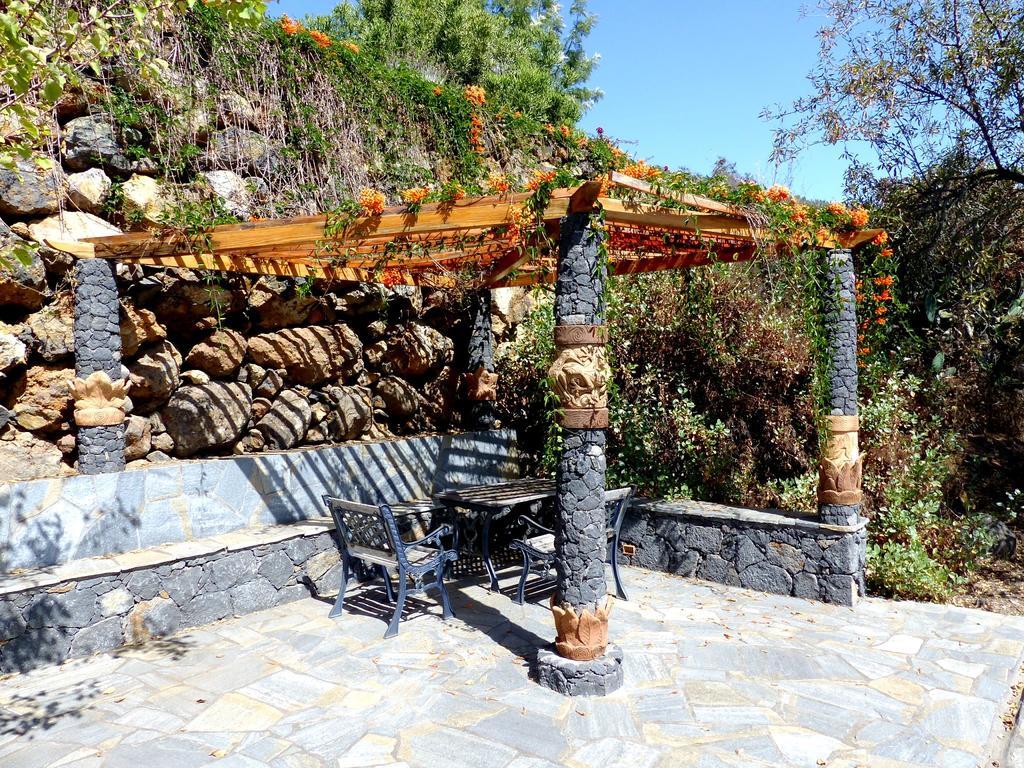 Feriendomizil Finca Tijarafe Mit Beheiztem, Abdeckbarem Pool 外观 照片