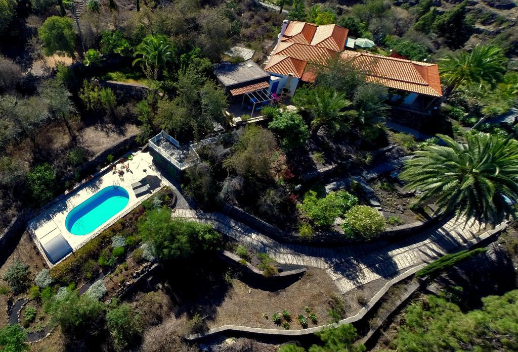Feriendomizil Finca Tijarafe Mit Beheiztem, Abdeckbarem Pool 外观 照片