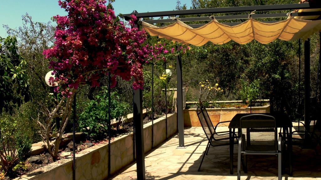 Feriendomizil Finca Tijarafe Mit Beheiztem, Abdeckbarem Pool 外观 照片